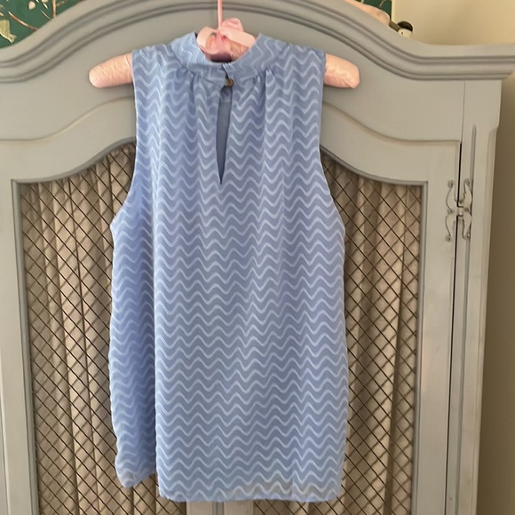 Anthropologie Light blue sleeveless top, never worn with tags - Picture 2 of 3